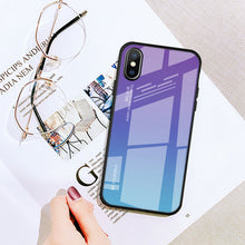 Load image into Gallery viewer, Tempered Glass Case For iPhone