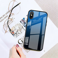 Load image into Gallery viewer, Tempered Glass Case For iPhone