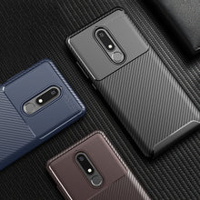 Load image into Gallery viewer, Luxury Carbon Fiber Case For Nokia