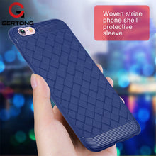 Load image into Gallery viewer, Grid Weaving Silicone Case For iPhone