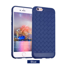 Load image into Gallery viewer, Grid Weaving Silicone Case For iPhone