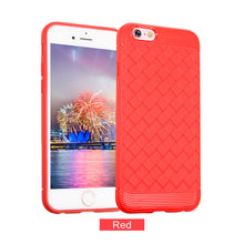 Load image into Gallery viewer, Grid Weaving Silicone Case For iPhone