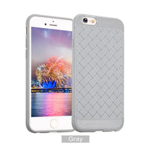 Load image into Gallery viewer, Grid Weaving Silicone Case For iPhone