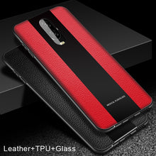 Load image into Gallery viewer, Luxury Skinned PU Leather Glass Case For Oneplus