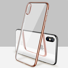 Load image into Gallery viewer, Transparent Plating Cover Case For iPhone