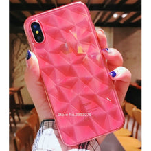 Load image into Gallery viewer, Luxury Crystal 3D Diamond Clear Case For iPhone