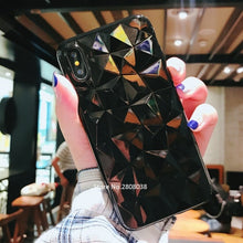 Load image into Gallery viewer, Luxury Crystal 3D Diamond Clear Case For iPhone