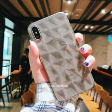 Load image into Gallery viewer, Luxury Crystal 3D Diamond Clear Case For iPhone