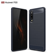 Load image into Gallery viewer, Soft Carbon Fiber Case For Huawei