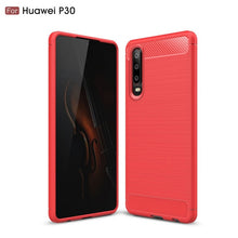 Load image into Gallery viewer, Soft Carbon Fiber Case For Huawei
