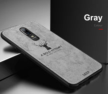 Load image into Gallery viewer, Deer Cloth Silicone Case For Oneplus