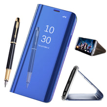 Load image into Gallery viewer, Luxury Leather Flip Screen Window Cases For iPhone