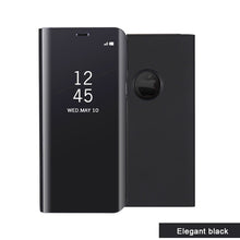 Load image into Gallery viewer, Luxury Leather Flip Screen Window Cases For iPhone