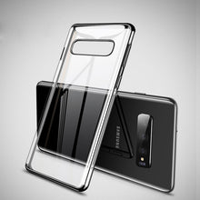 Load image into Gallery viewer, Plating Soft Clear TPU Back Cover For Samsung