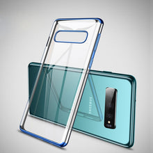 Load image into Gallery viewer, Plating Soft Clear TPU Back Cover For Samsung