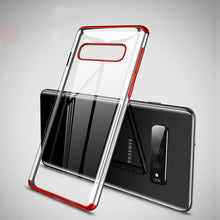 Load image into Gallery viewer, Plating Soft Clear TPU Back Cover For Samsung