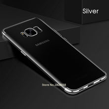 Load image into Gallery viewer, Transparent Soft TPU Silicone Case For Samsung
