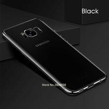 Load image into Gallery viewer, Transparent Soft TPU Silicone Case For Samsung