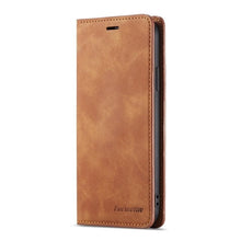 Load image into Gallery viewer, luxury Leather Wallet Case For Samsung
